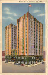 Skirvin Tower Oklahoma City, OK Postcard Postcard