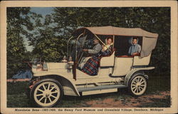 Mannheim Benz - 1905-1909, the Henry Ford Museum and Greenfield Village Dearborn, MI Postcard Postcard