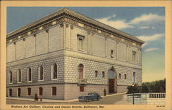 Walters Art Gallery Baltimore, MD Postcard Postcard