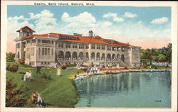 Casino, Belle Island Detroit, MI Postcard Postcard