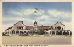 The Castaneda, Fred Harvey Hotel Postcard