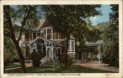 Former Residence of W. F. Cody - Buffalo Bill Postcard