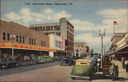 Cleveland Street Clearwater, FL Postcard Postcard