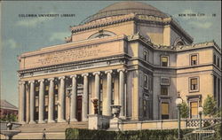 Columbia University Library Postcard