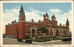 Oglethorpe Hotel Brunswick, GA Postcard Postcard