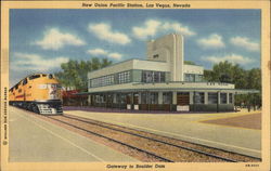 New Union Pacific Station Las Vegas, NV Postcard Postcard