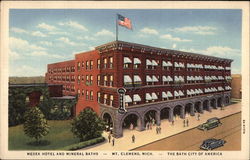 Medea Hotel and Mineral Baths Postcard