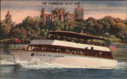 The American Boat Line "American Adonis" Postcard