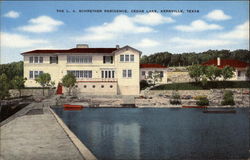 The L. A. Schreiner Residence - Cedar Lake Postcard