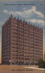 12-Story Petroleum Building Postcard