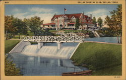 Dallas Country Club Postcard