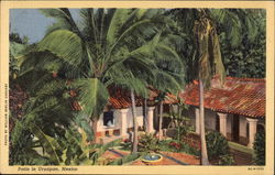 Patio Uruapan, Mexico Postcard Postcard