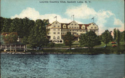 Laurels Country Club, Sackett Lake Thompson, NY Postcard Postcard