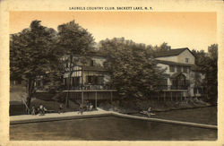 Laurels Country Club, Sackett Lake Thompson, NY Postcard Postcard