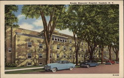 Brooks Memorial Hospital Postcard