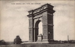 Tilton Memorial Arch Postcard