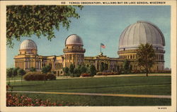 Yerkes Observatory - Lake Geneva Postcard