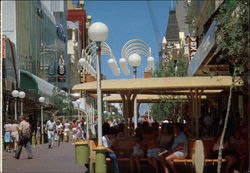 Hay Street Mall Perth, Australia Postcard Postcard