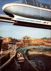 Phantasialand - Monorail Bruhl, Germany Postcard Postcard