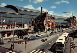 Haarlem Railway Station Postcard