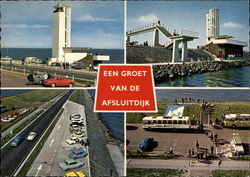 Monument Afsluitduk - Enclosure Dam Postcard