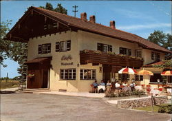 Cafe Muhlwinkl Bernau am Chiemsee, Germany Postcard Postcard