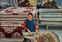 Carpet Factory, Ulan Bator Postcard