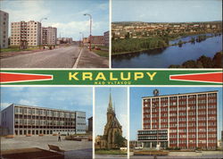 Views of Town Postcard