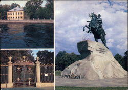 Monument to Peter the Great (1782) - Erected by Catherine the Great Postcard