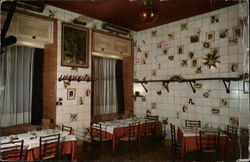 Taberna La Bola - Interior View Postcard