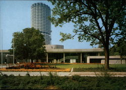 Augsburg, with View of Holiday Inn and Kongresshalle Germany Postcard Postcard