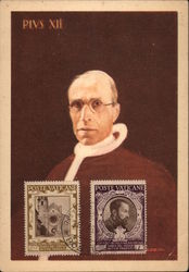 Pope Pius XII Postcard