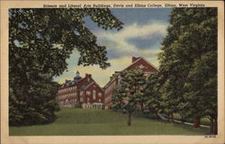 Science and Liberal Arts Building, Davis and Elkins College West Virginia Postcard Postcard