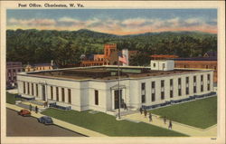 Post Office Charleston, WV Postcard Postcard