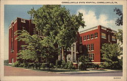 Connellsville State Hospital Pennsylvania Postcard Postcard