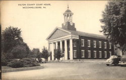 Fulton County Court House McConnellsburg, PA Postcard Postcard