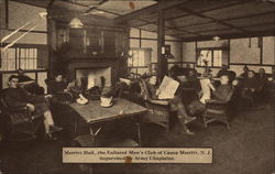 Merritt Hall, the Enlisted Men's Club, Camp Merritt Postcard