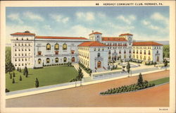 Hershey Community Club Postcard