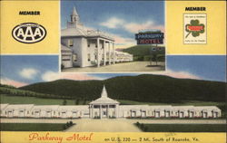 Parkway Motel Postcard