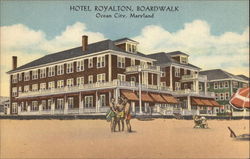 Hotel Royalton, Boardwalk Ocean City, MD Postcard Postcard