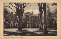 Phillips Exeter Academy - Dunbar Hall New Hampshire Postcard Postcard