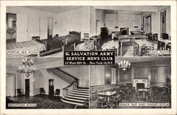 The Salvation Army Service Men's Club Postcard