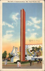 The Hall of Communications, New York World's Fair Postcard