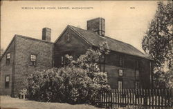 Rebecca Nourse House Danvers, MA Postcard Postcard