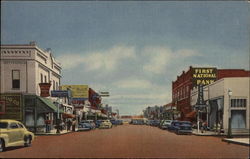 Main Street Las Cruces, NM Postcard Postcard