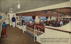 Edgewater Beach Yacht Club Chicago, IL Postcard Postcard