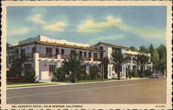 Del Tahquitz Hotel Palm Springs, CA Postcard Postcard