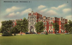 Providence College Rhode Island Postcard Postcard