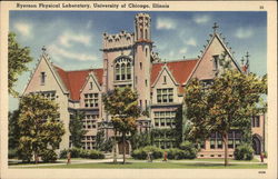 Ryerson Physical Laboratory, University of Chicago Illinois Postcard Postcard