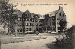 Elizabeth Mead Hall, Mount Holyoke College South Hadley, MA Postcard Postcard